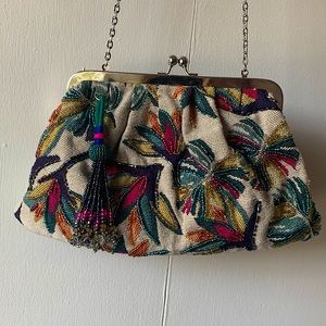 Beaded bag with chain strap from Zara Collection